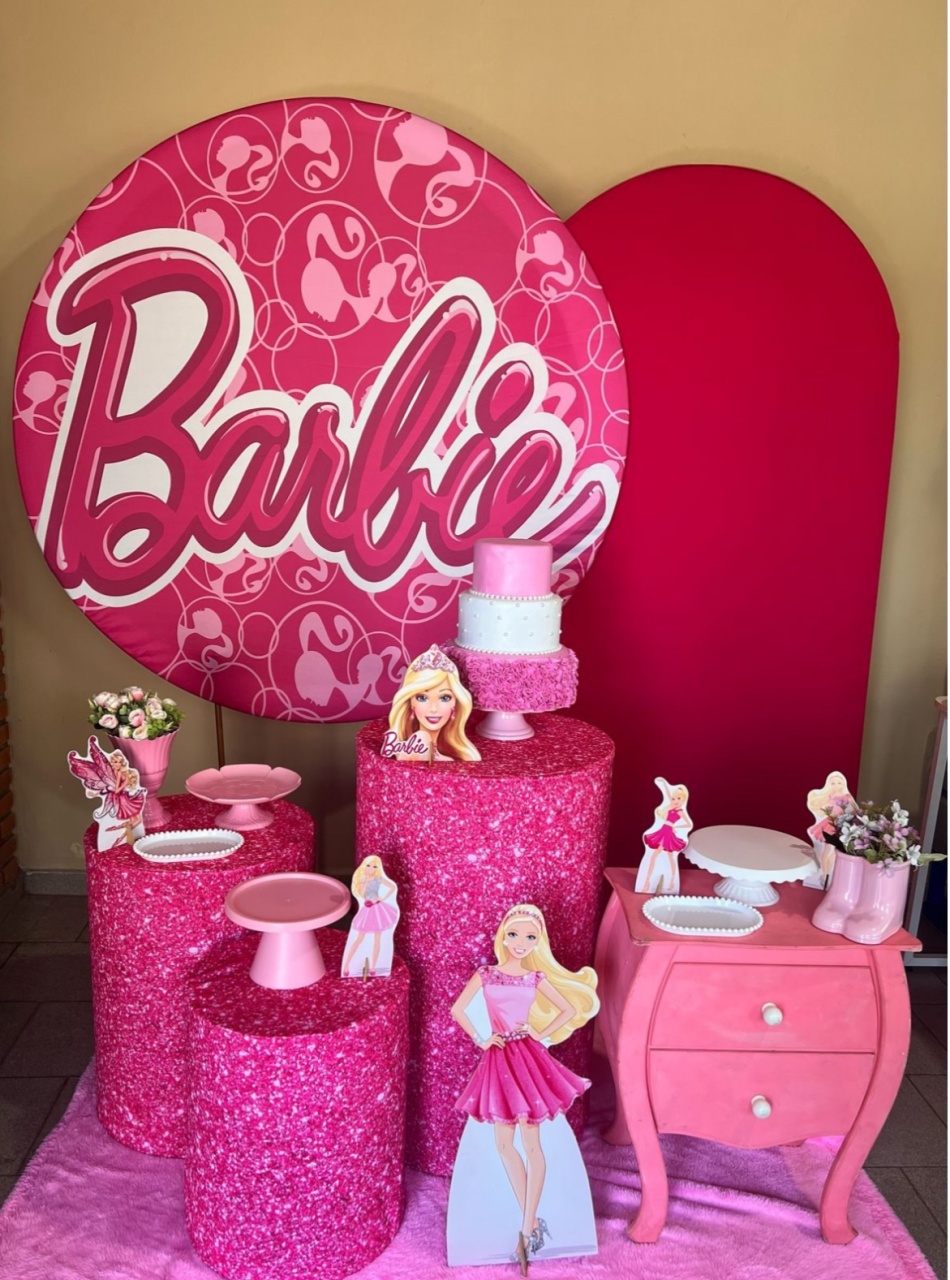 Kit Pm Médio Barbie - Jujuba Festa e Cia 