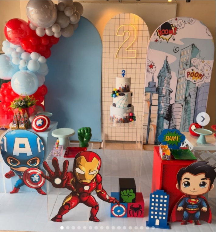 Completa Premium Herois Baby - Jujuba Festa e Cia 