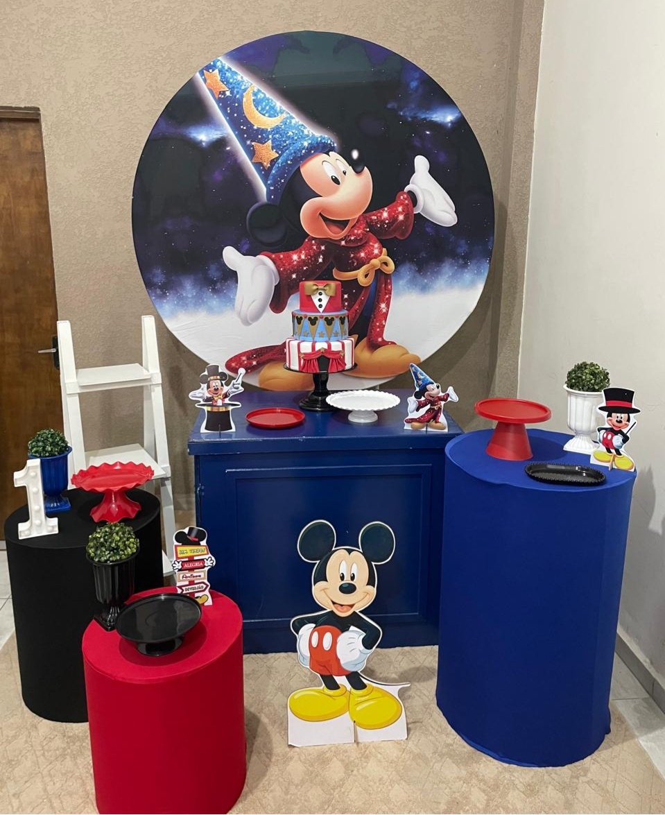 Kit Pm Grande Mickey Magico - Jujuba Festa e Cia 