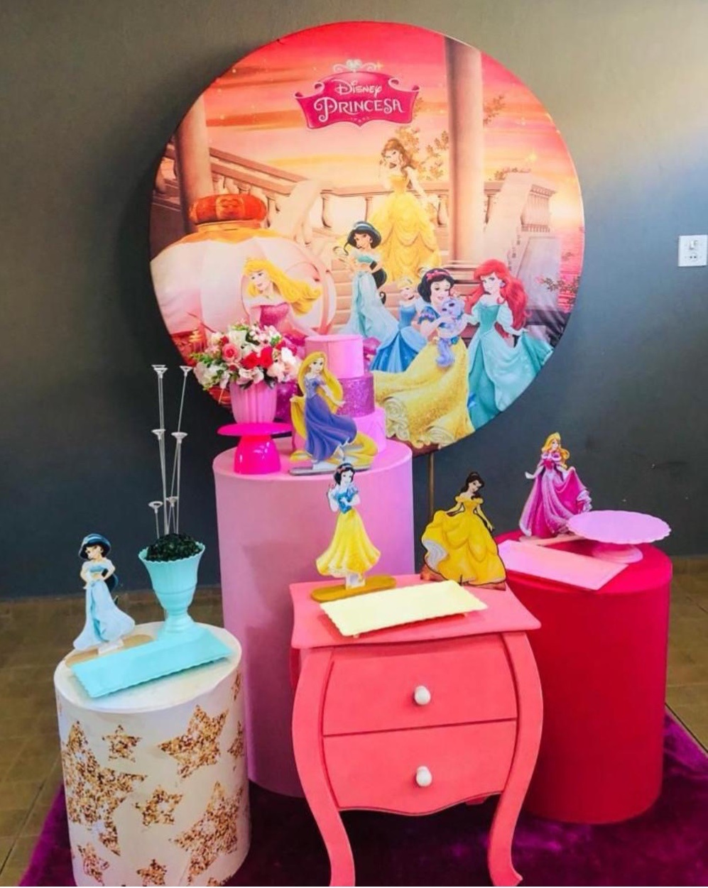 Kit Pm Medio Princesas - Jujuba Festa e Cia 