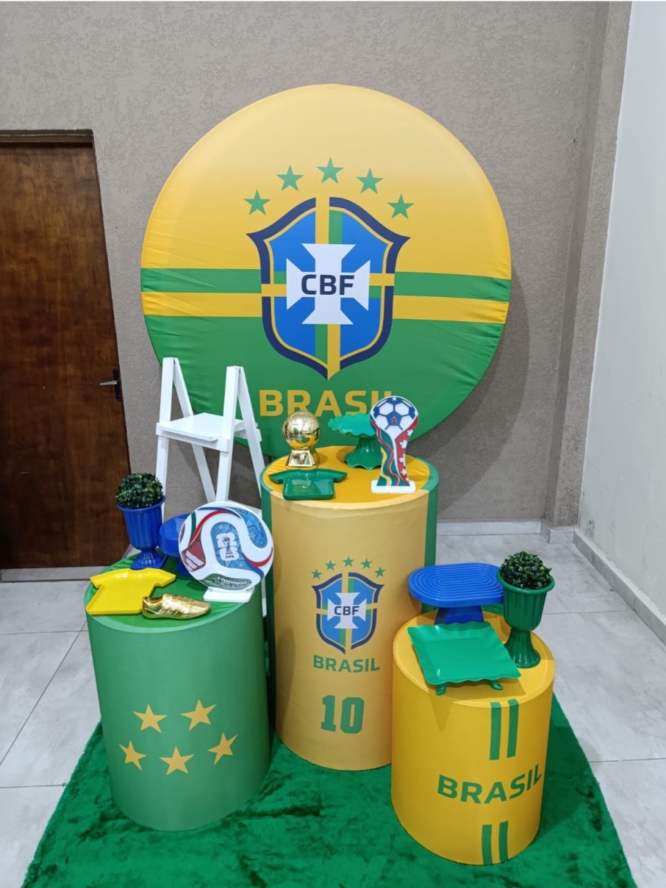 Kit Pm Médio Brasil - Jujuba Festa e Cia 