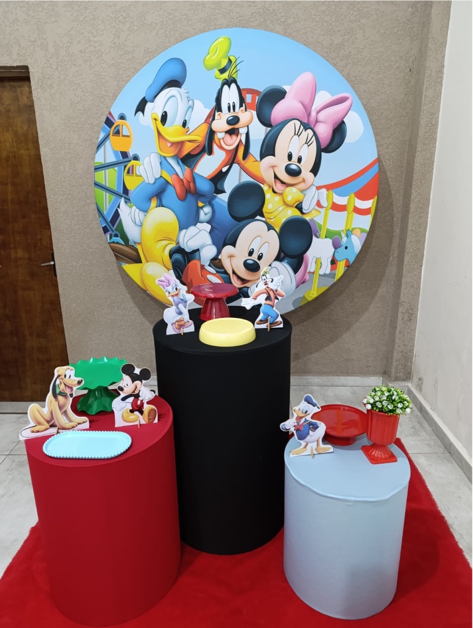 Kit Pm Básico Turma Do Mickey - Jujuba Festa e Cia 
