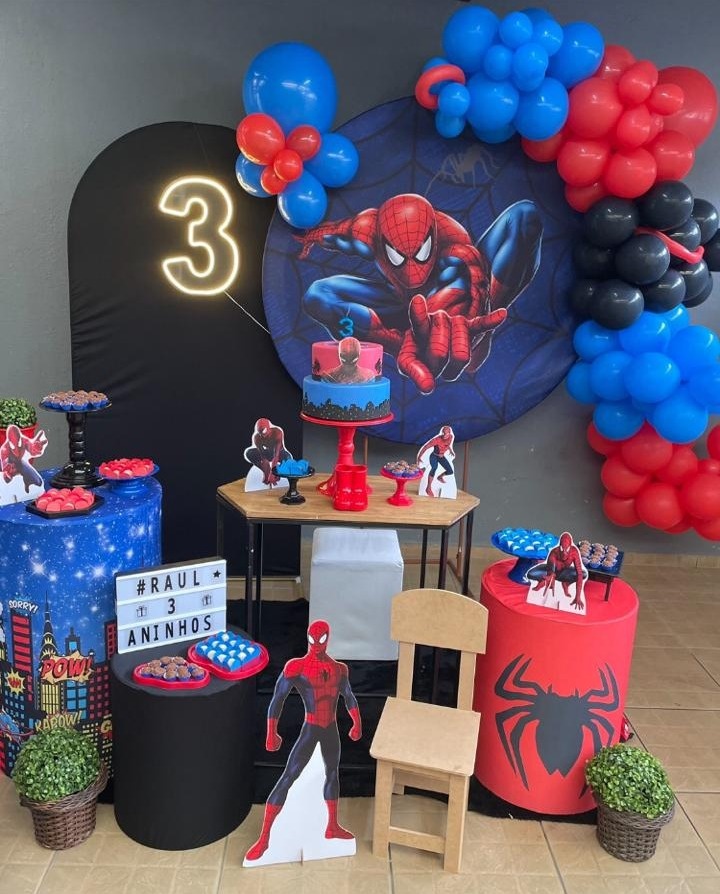 Homem Aranha  - Jujuba Festa e Cia 