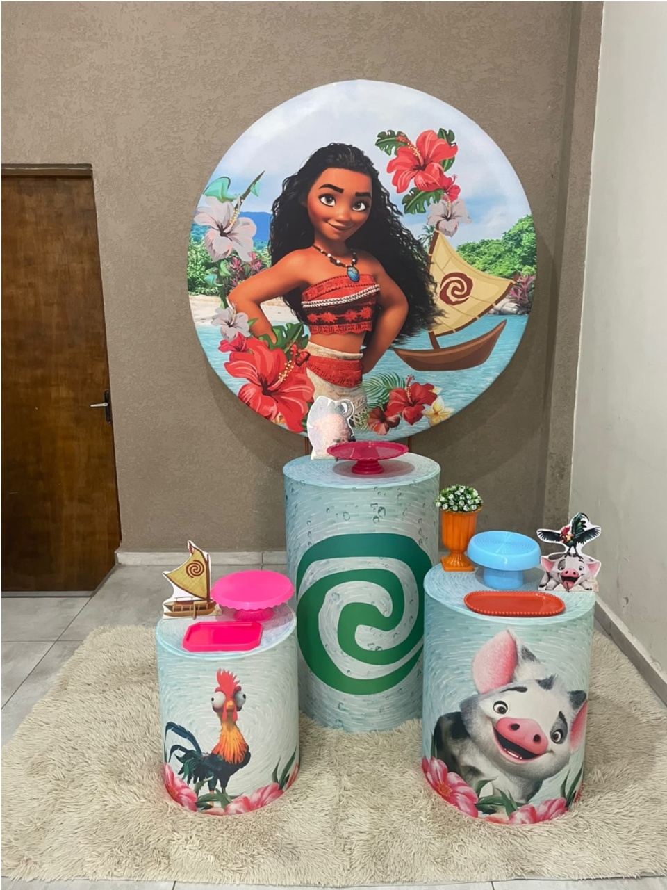 Kit Pm Básico Moana - Jujuba Festa e Cia 
