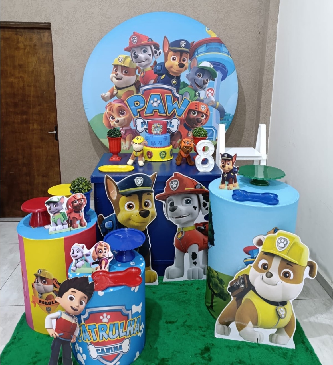 Kit Pm Grande Patrulha Canina - Jujuba Festa e Cia 