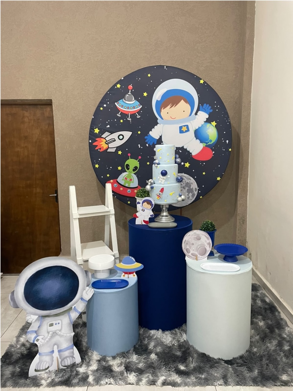 Kit Pm Medio Astronauta - Jujuba Festa e Cia 