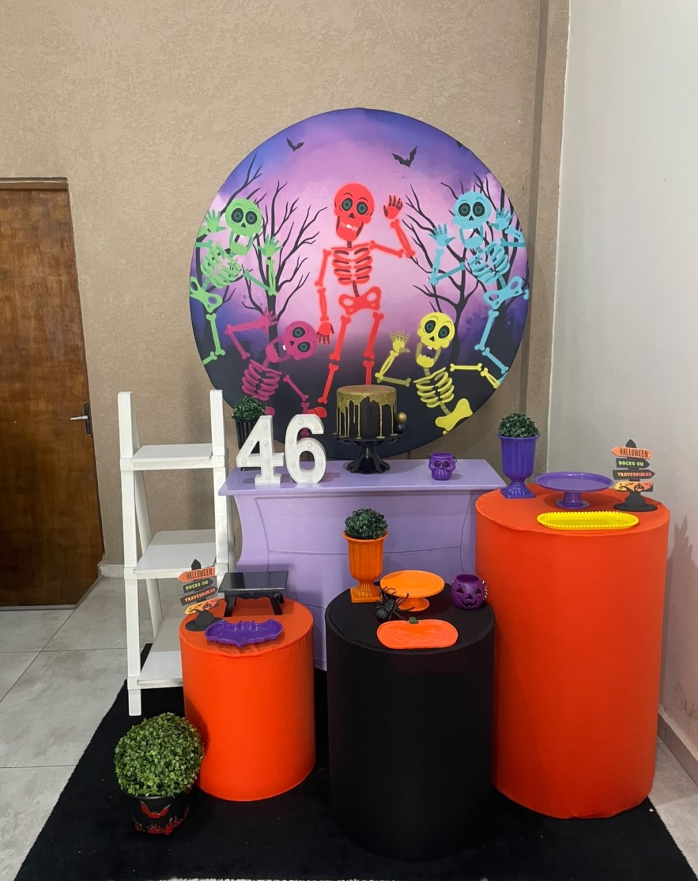 Kit Pm Grande Caveiras - Jujuba Festa e Cia 