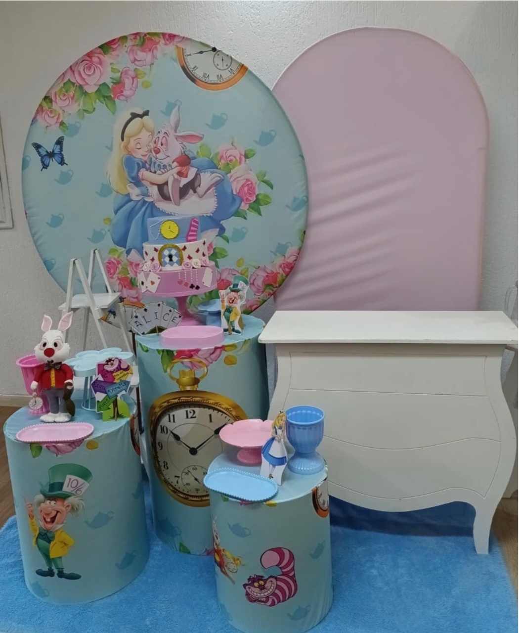 Kit Pm Essencial - Alice No País das Maravilhas - Jujuba Festa e Cia 