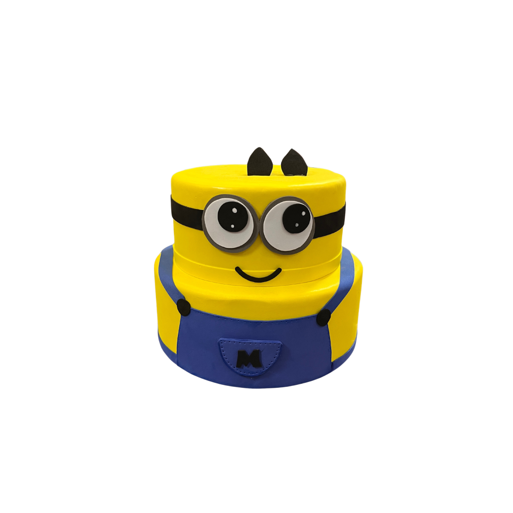 Bolo Fake Minions - Jujuba Festa e Cia 