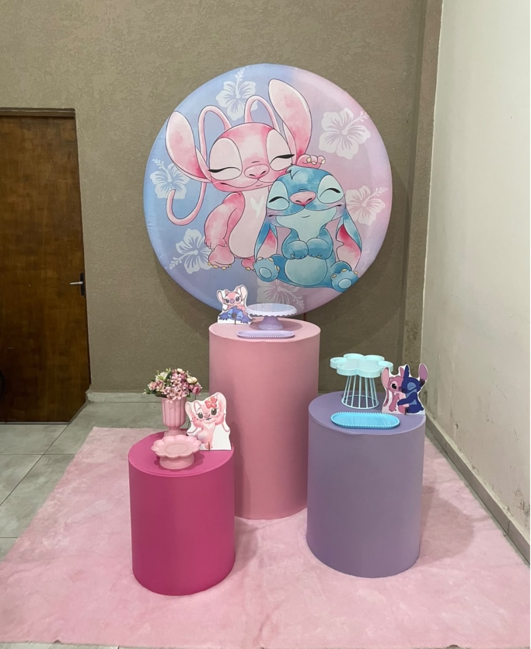Kit Pm Básico Stitch E Angel - Jujuba Festa e Cia 