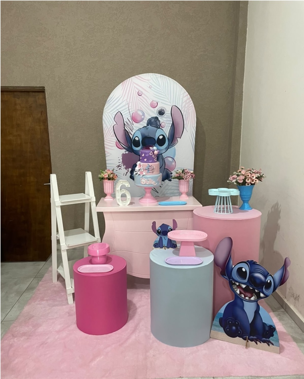 Kit Pm Grande Stich Chiclete - Jujuba Festa e Cia 