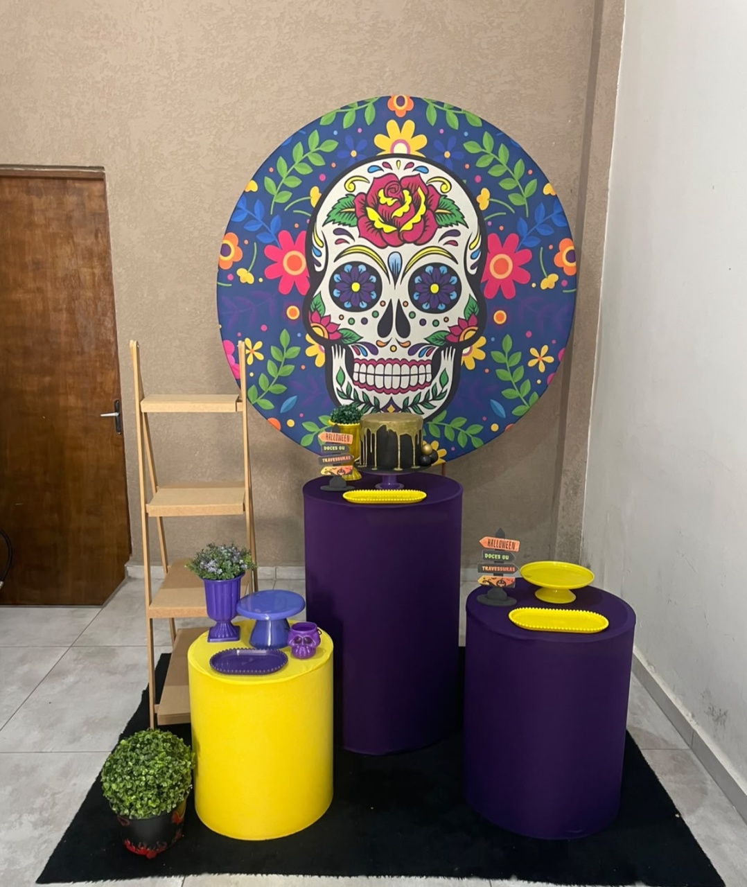 Kit Pm Médio Caveira - Jujuba Festa e Cia 