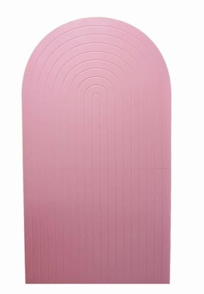 Painel Romano Ripado Rosa 1,5 X 1 - Jujuba Festa e Cia 