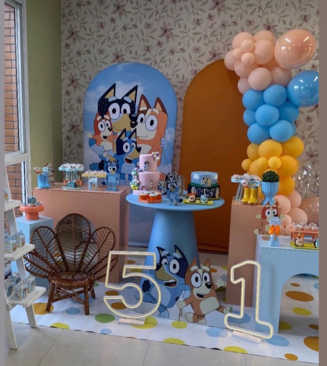 Kit Pm Personalizado Bluey - Jujuba Festa e Cia 