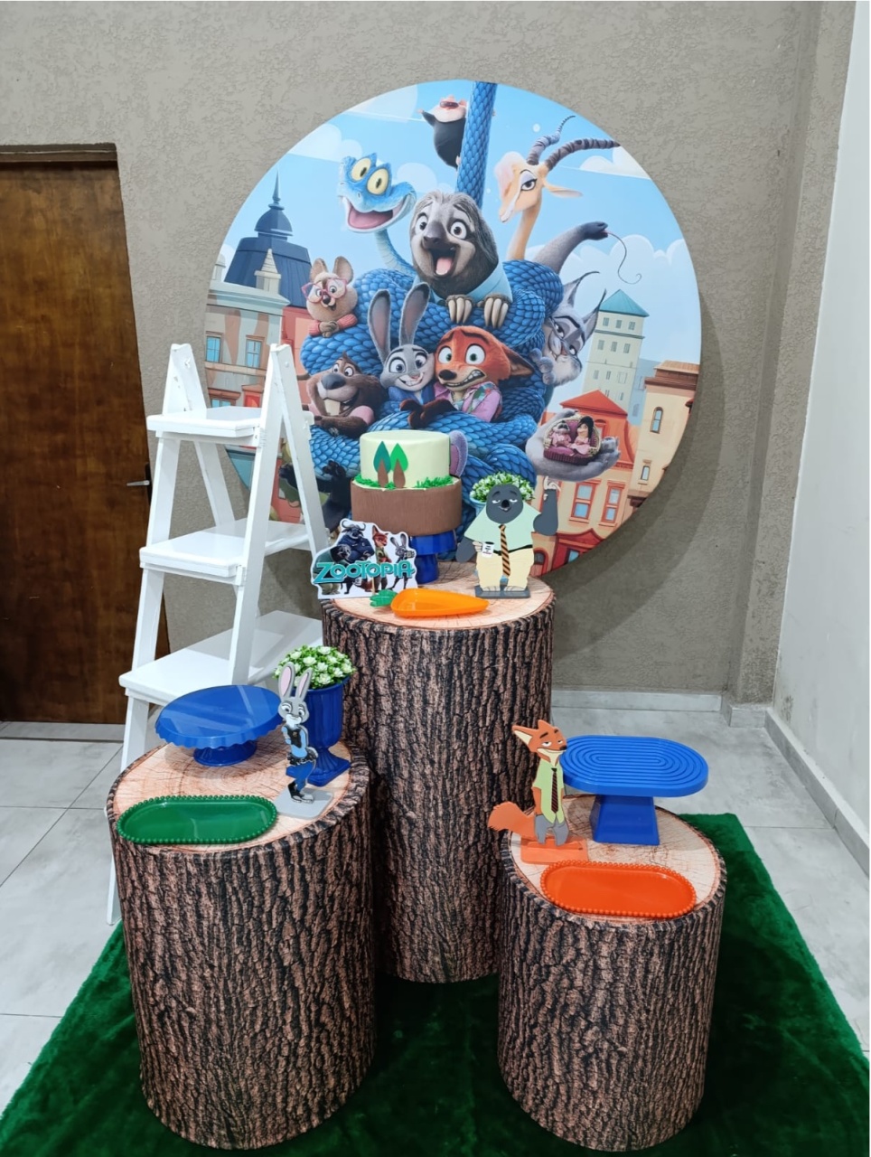 Kit Pm Médio Zootopia - Jujuba Festa e Cia 