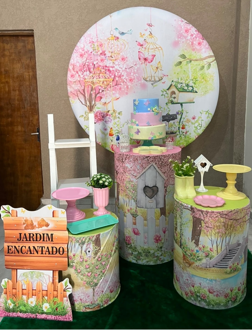 Kit Médio Jardim Encantado - Jujuba Festa e Cia 