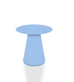 Capa Mesa Cone - Azul Claro - Jujuba Festa e Cia 