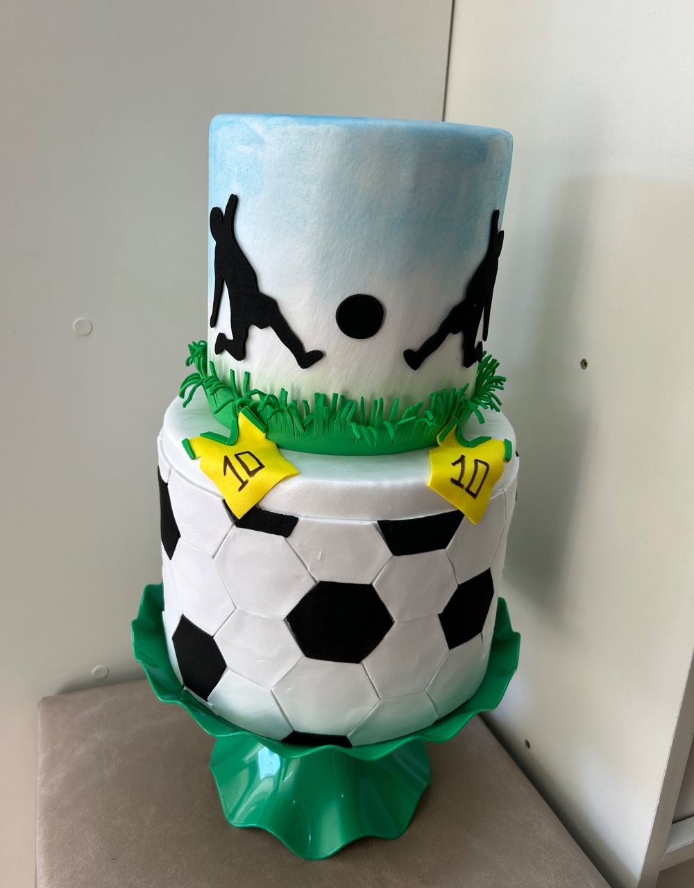 Bolo Fake Futebol/Copa - Jujuba Festa e Cia 