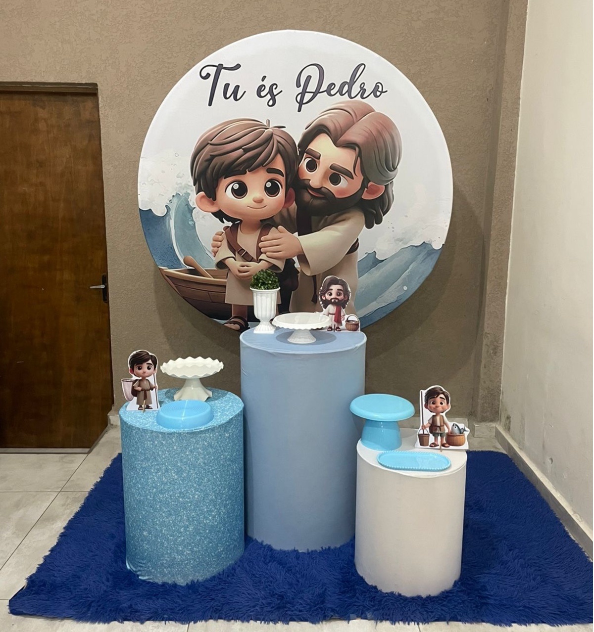 Kit Pm Básico Tu És Pedro - Jujuba Festa e Cia 