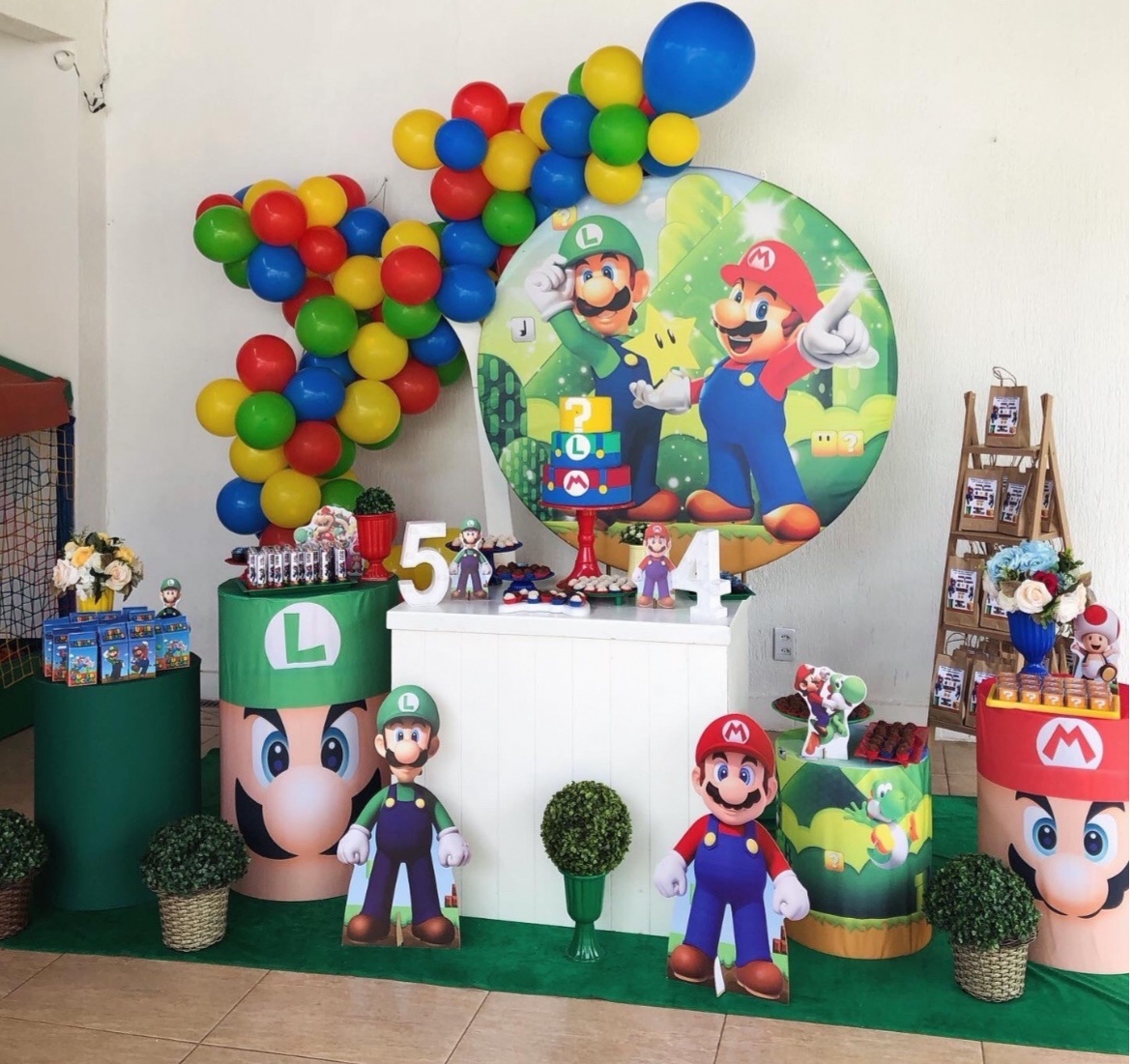 Kit Pm Grande Super Mario - Jujuba Festa e Cia 