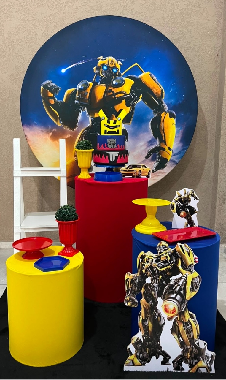 Kit Médio Transformers - Jujuba Festa e Cia 