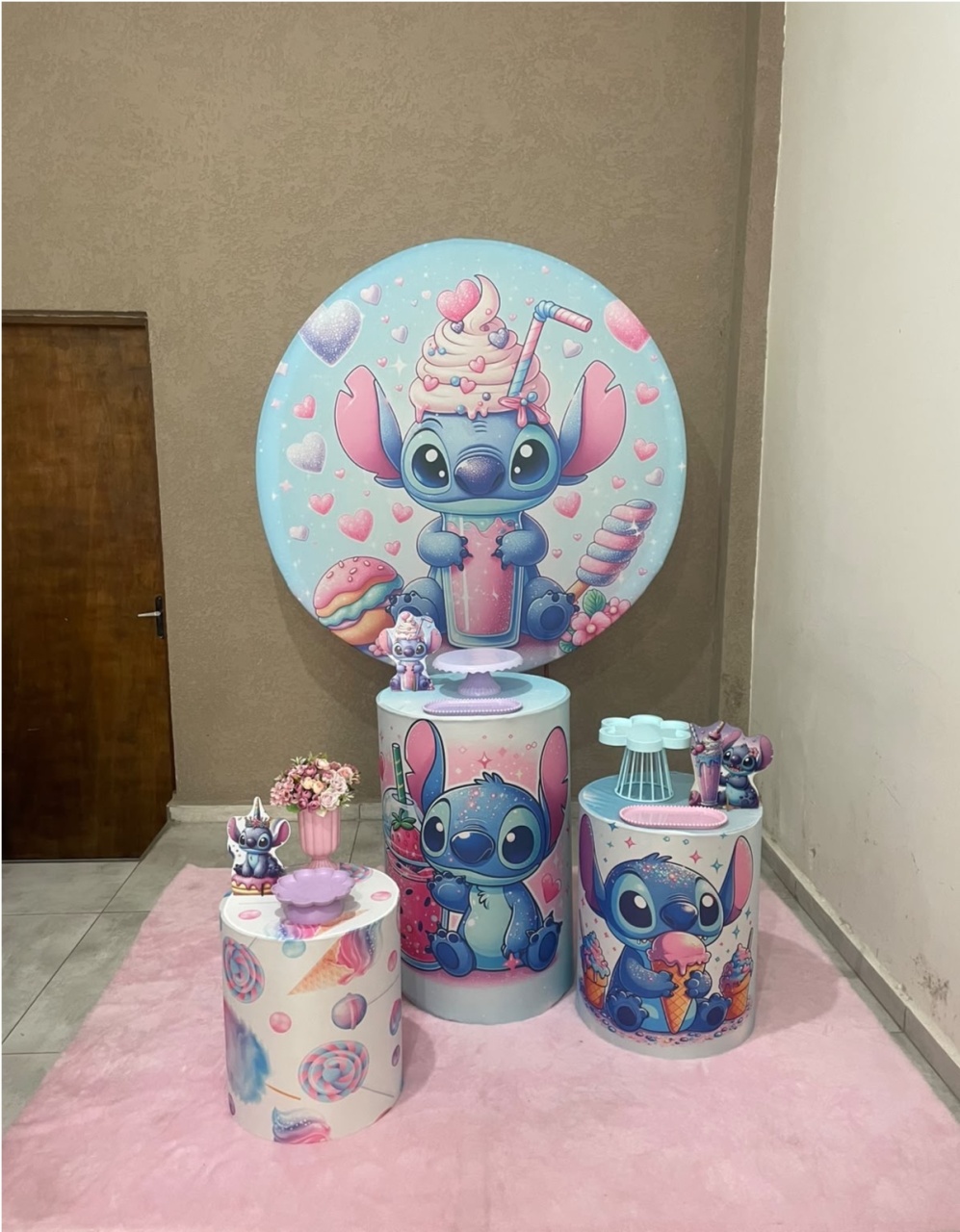 Kit Pm Básico Stitch Confeitaria - Jujuba Festa e Cia 