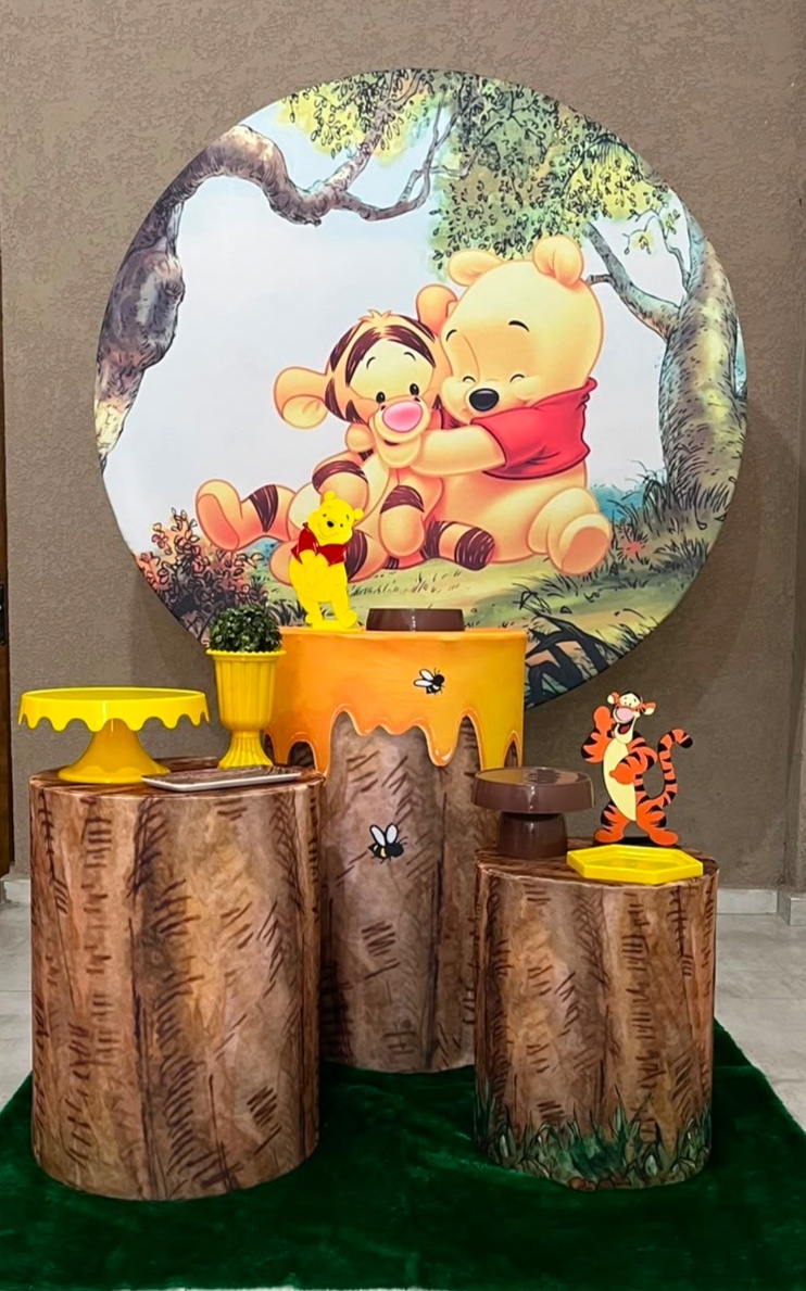 Kit Básico Ursinho Pooh - Jujuba Festa e Cia 