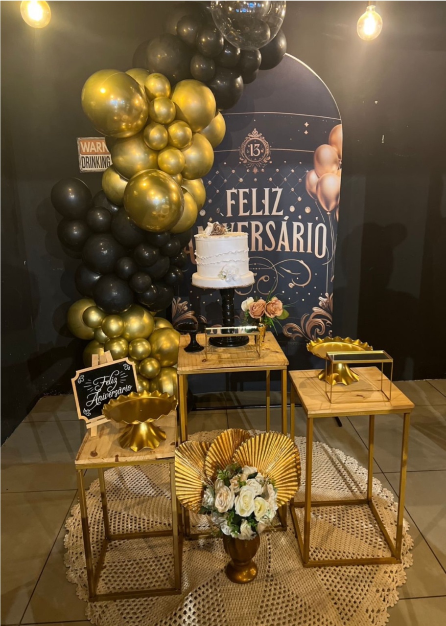Kit Básico Feliz Aniversário - Jujuba Festa e Cia 