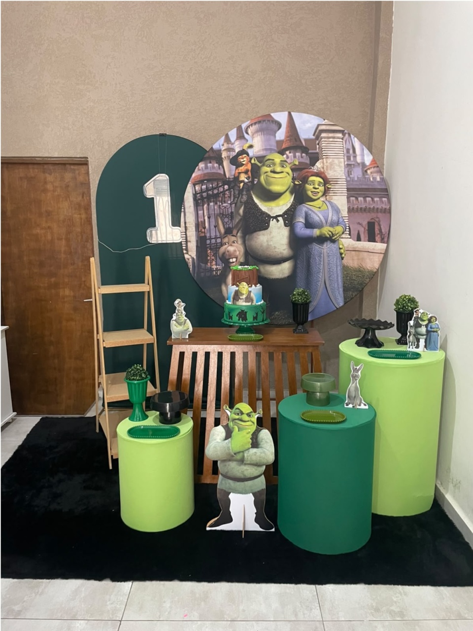 Kit Pegue Monte Essencial Shrek - Jujuba Festa e Cia 