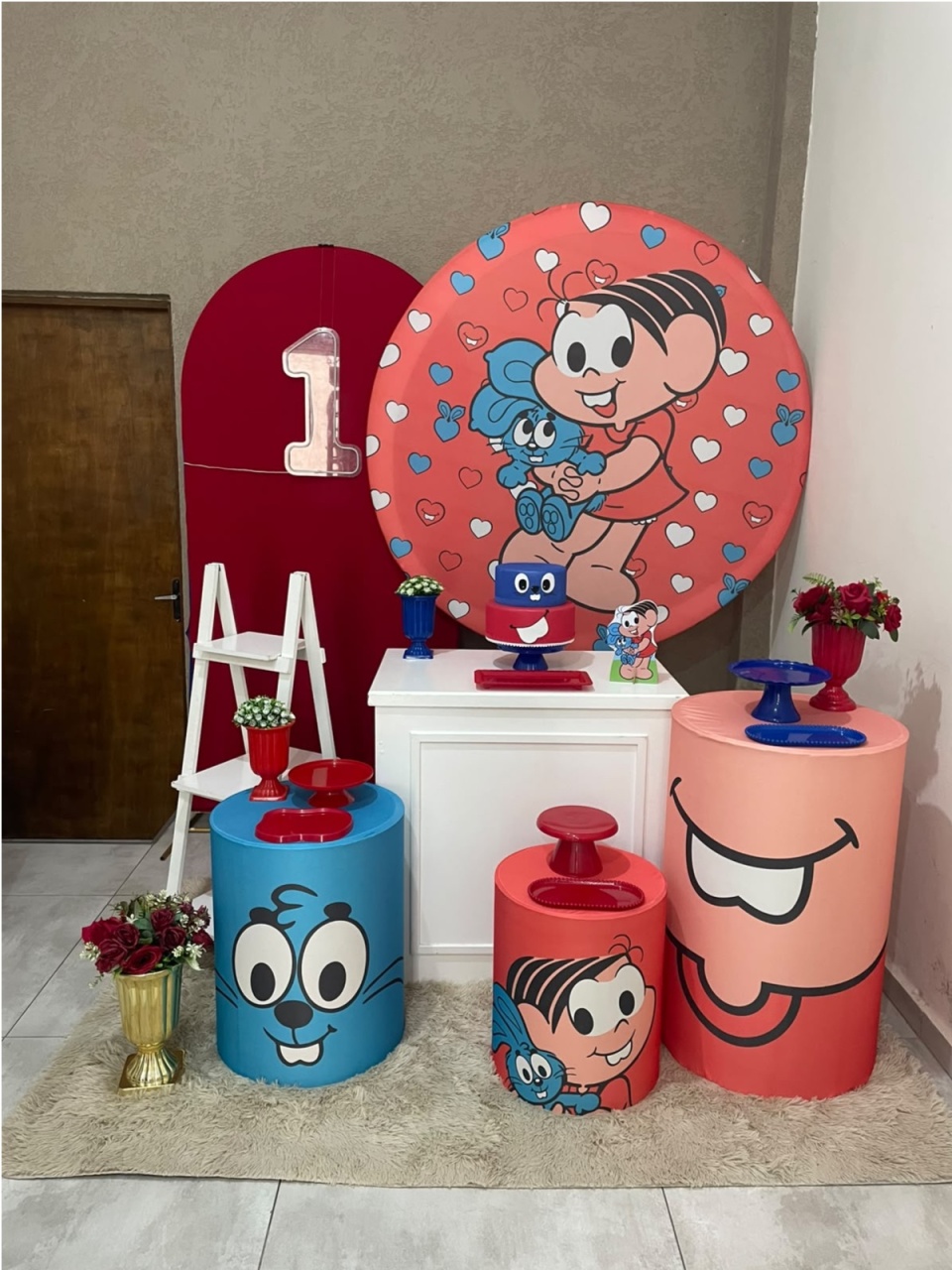 Kit Pm Essencial Mônica - Jujuba Festa e Cia 