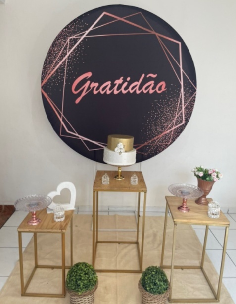 Kit Pm Gratidão Rosê - Jujuba Festa e Cia 