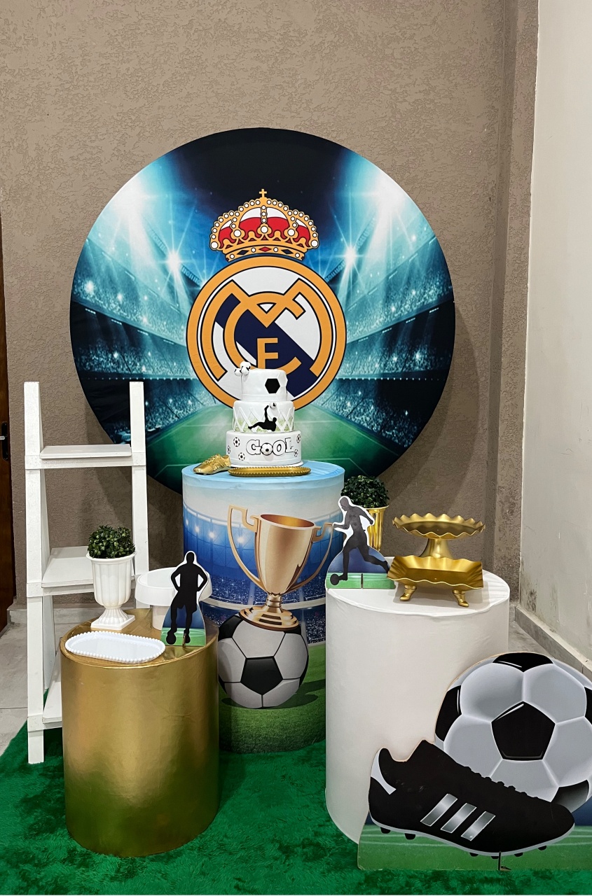 Kit Médio Real Madrid - Jujuba Festa e Cia 