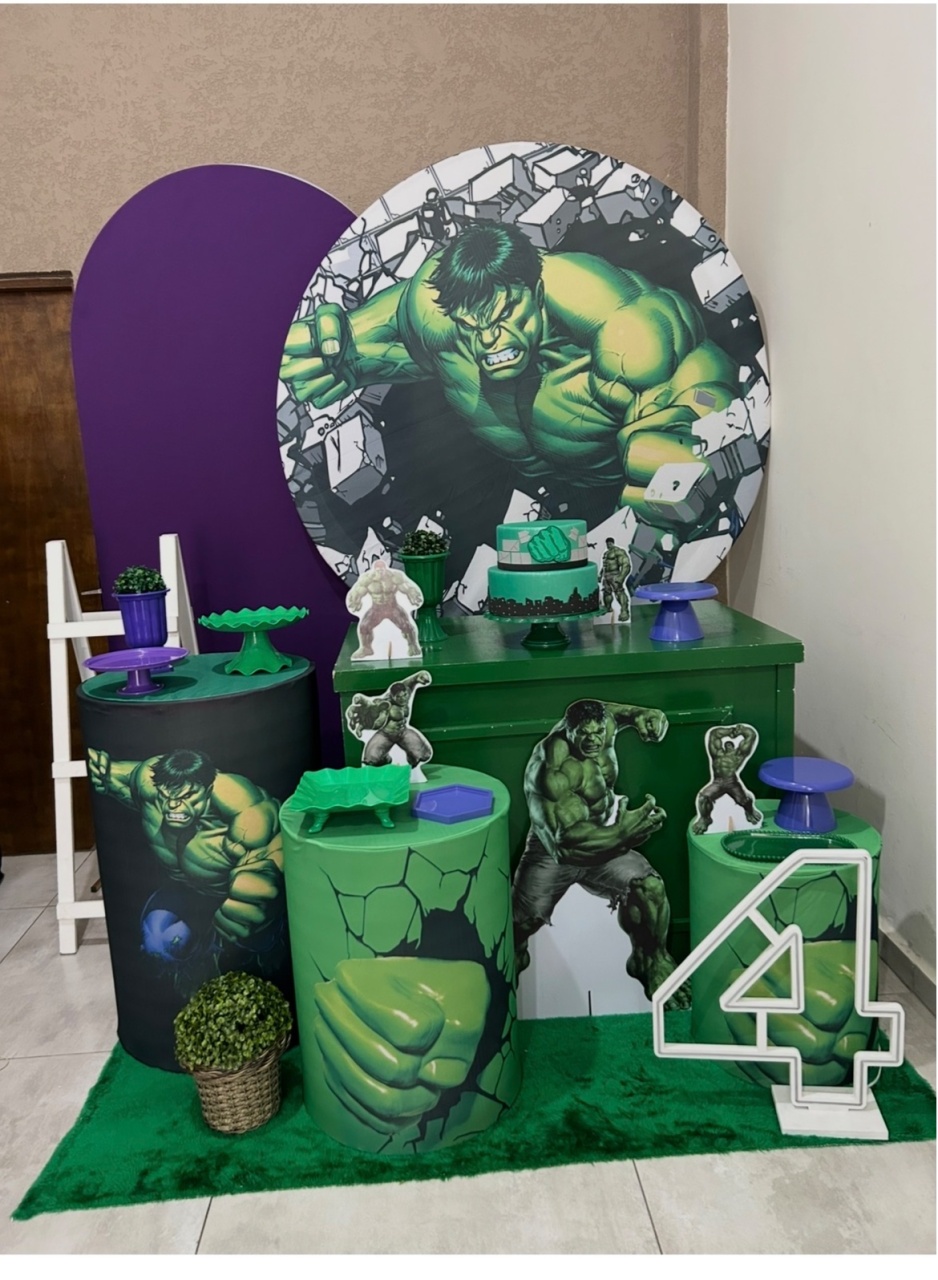 Ki Pm Essencial Do Hulk - Jujuba Festa e Cia 