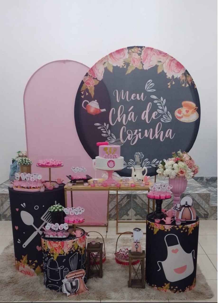 Kit Pm Grande Chá de Cozinha - Jujuba Festa e Cia 