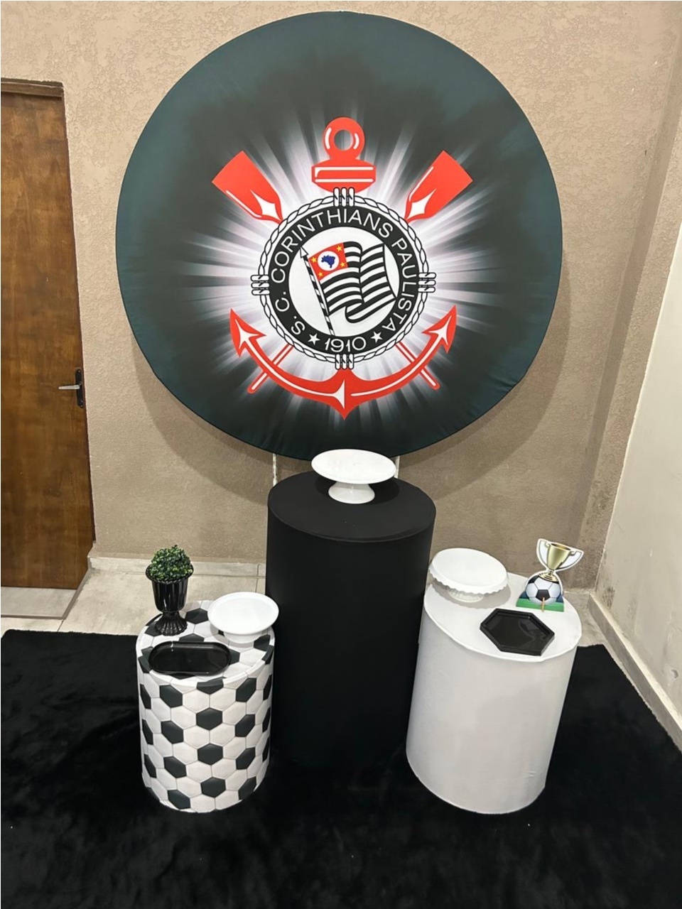 Kit Pm Básico Corinthians - Jujuba Festa e Cia 