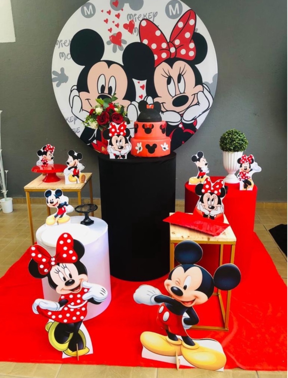 Kit Pm Médio Mickey E Miney - Jujuba Festa e Cia 