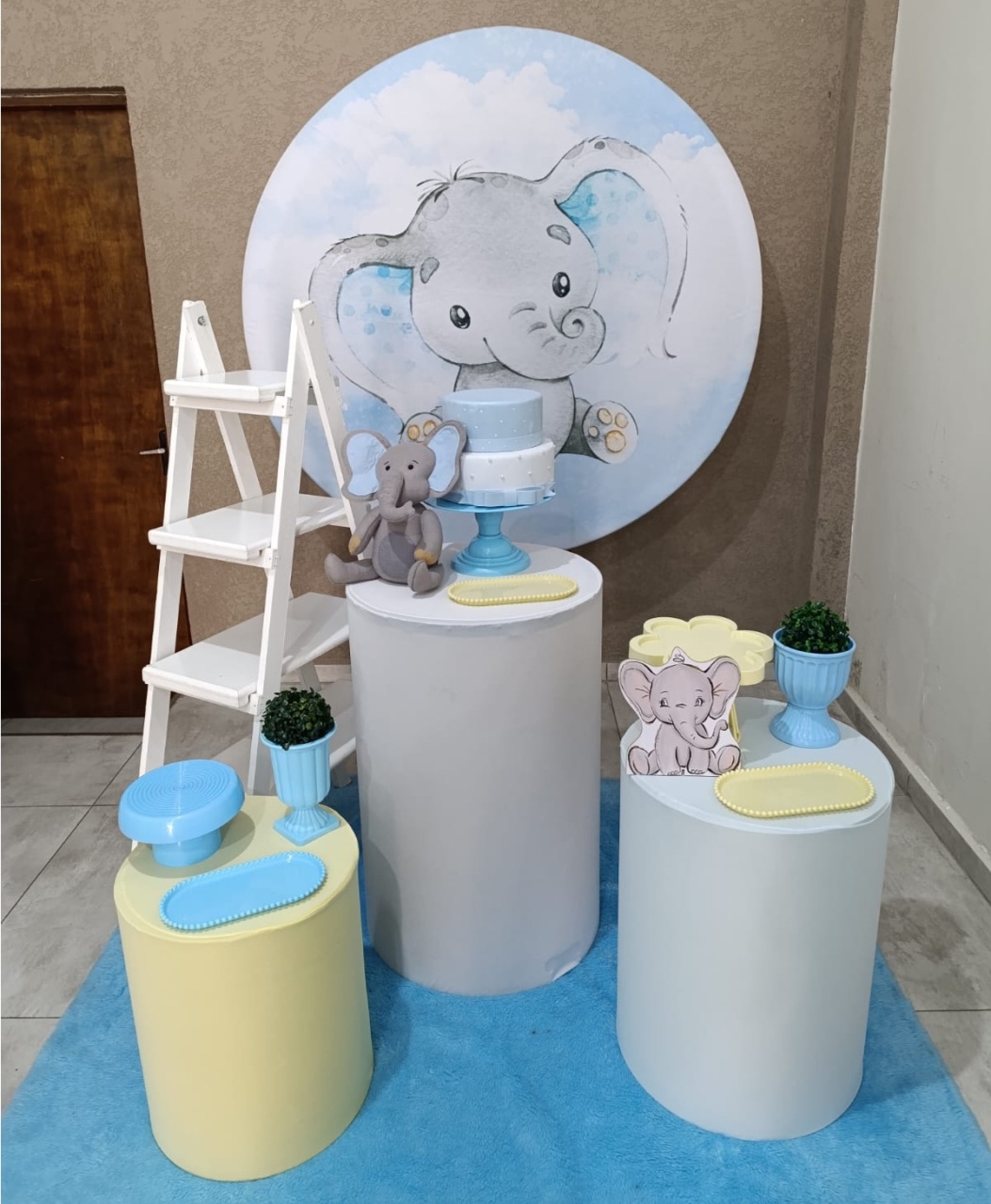 Kit Pm Médio Elefante - Jujuba Festa e Cia 