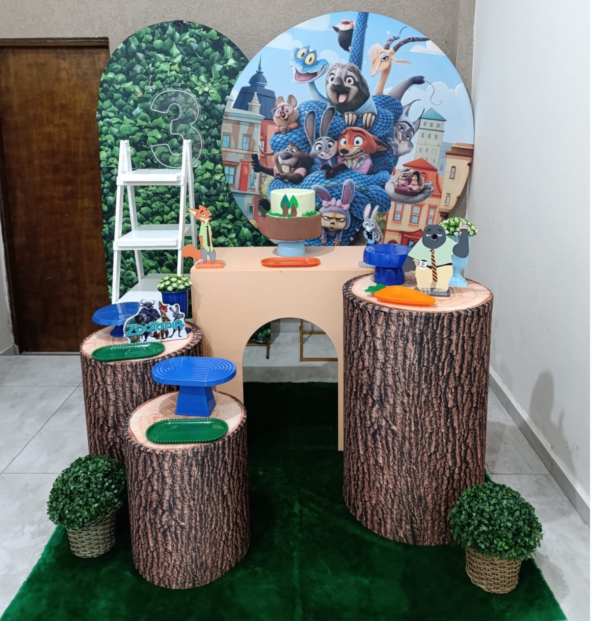 Kit Pm Essencial Zootopia - Jujuba Festa e Cia 