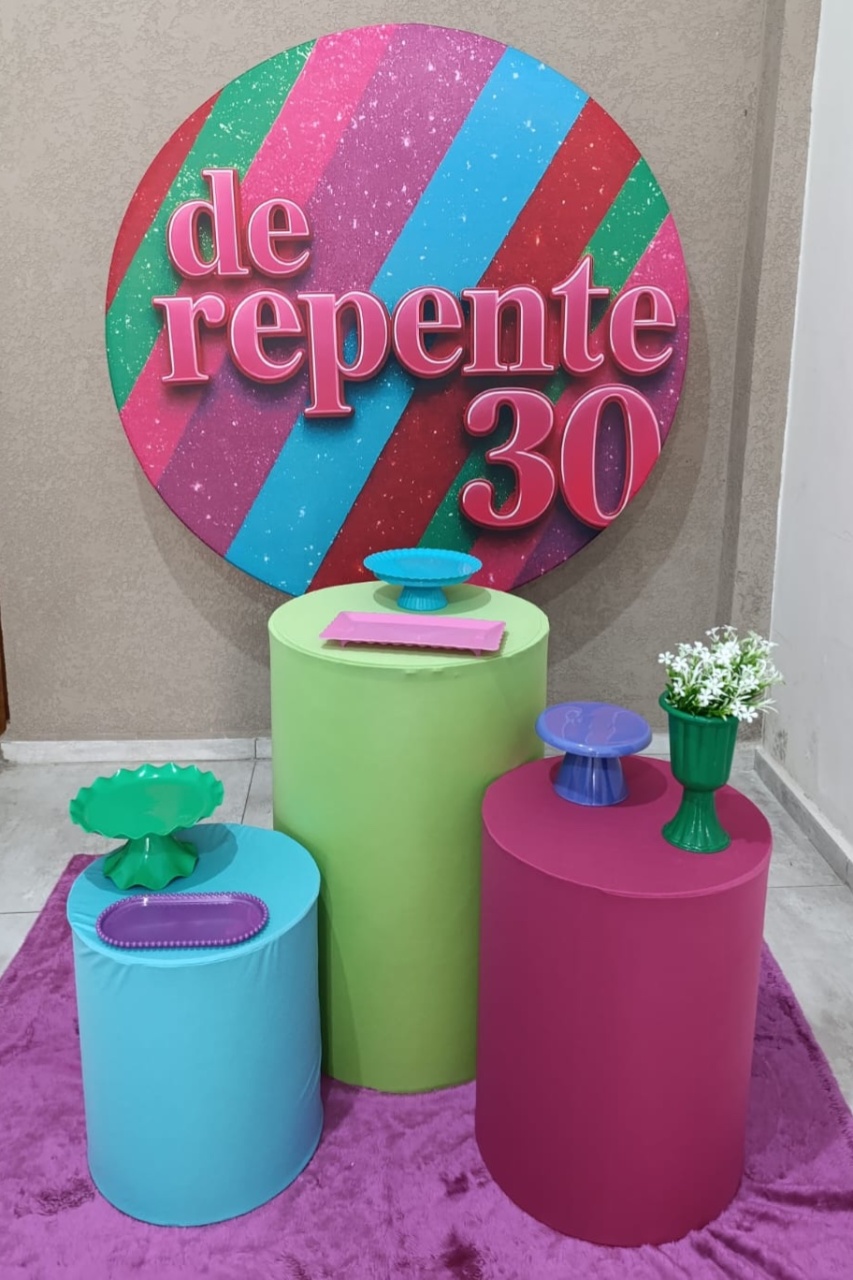 Kit Pm Básico de Repente 30 - Jujuba Festa e Cia 