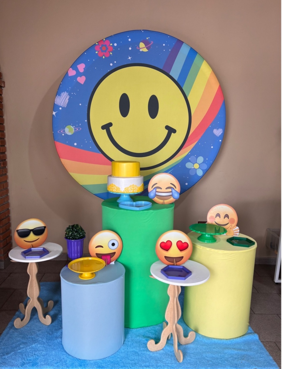 Kit Pm Médio Emoji - Jujuba Festa e Cia 