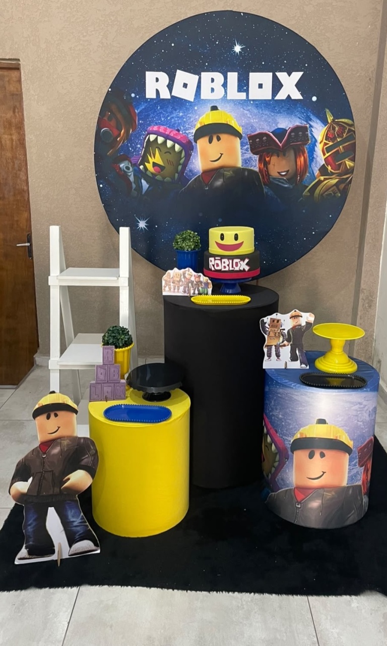 Kit Pm Médio Roblox - Jujuba Festa e Cia 