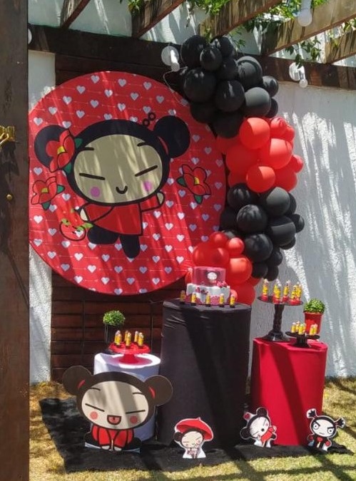 Kit Pm Básico Pucca - Jujuba Festa e Cia 