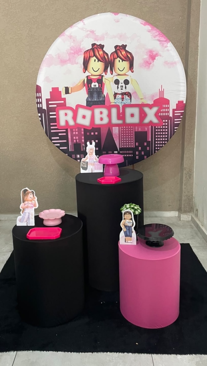 Kit Pm Básico Roblox Menina - Jujuba Festa e Cia 