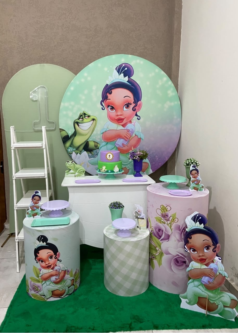 Kit Pm Essencial Tiana Baby - Jujuba Festa e Cia 