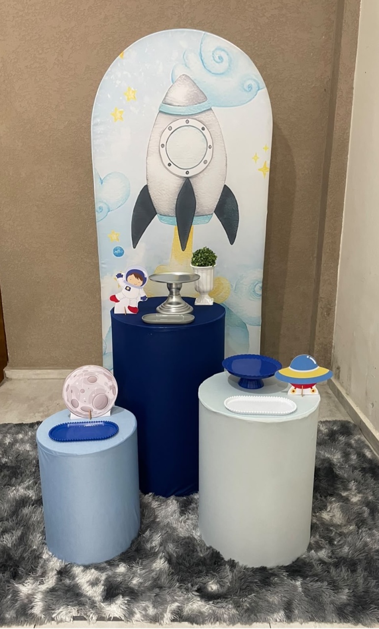 Kit Pm Básico Astronauta/Foguete - Jujuba Festa e Cia 