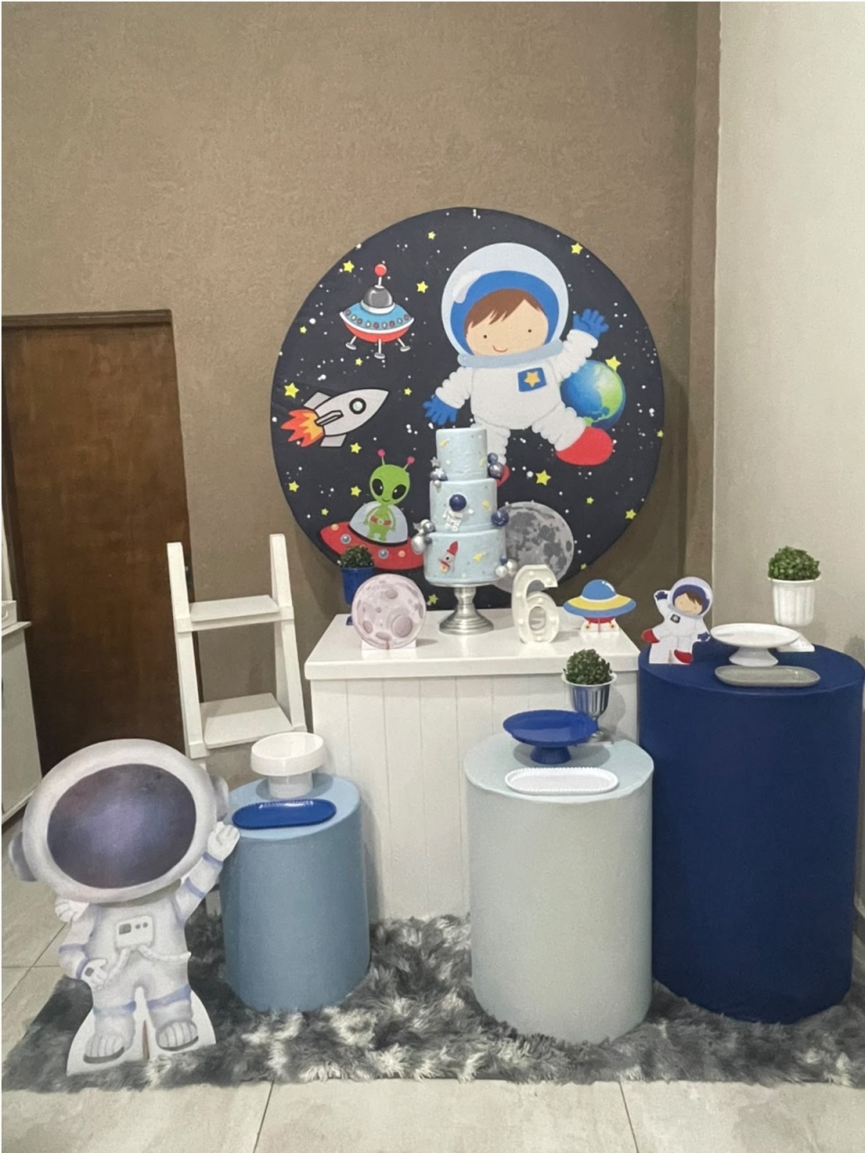 Kit Pegue Monte Grande Astronauta - Jujuba Festa e Cia 