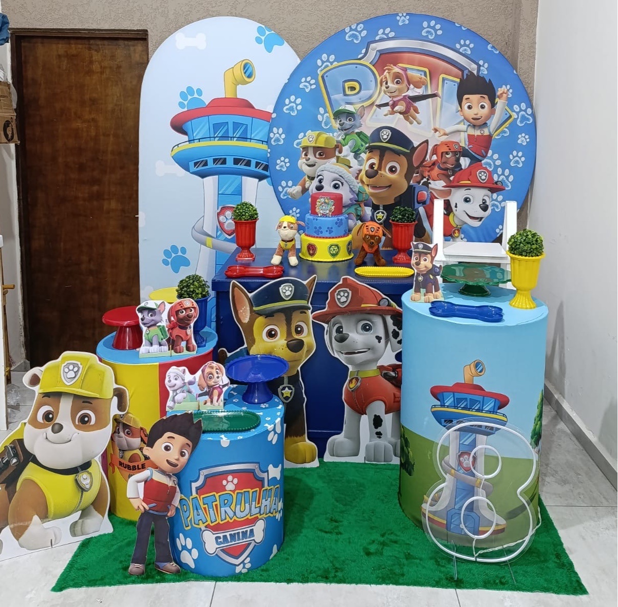 Kit Pm Essencial Patrulha Canina - Jujuba Festa e Cia 