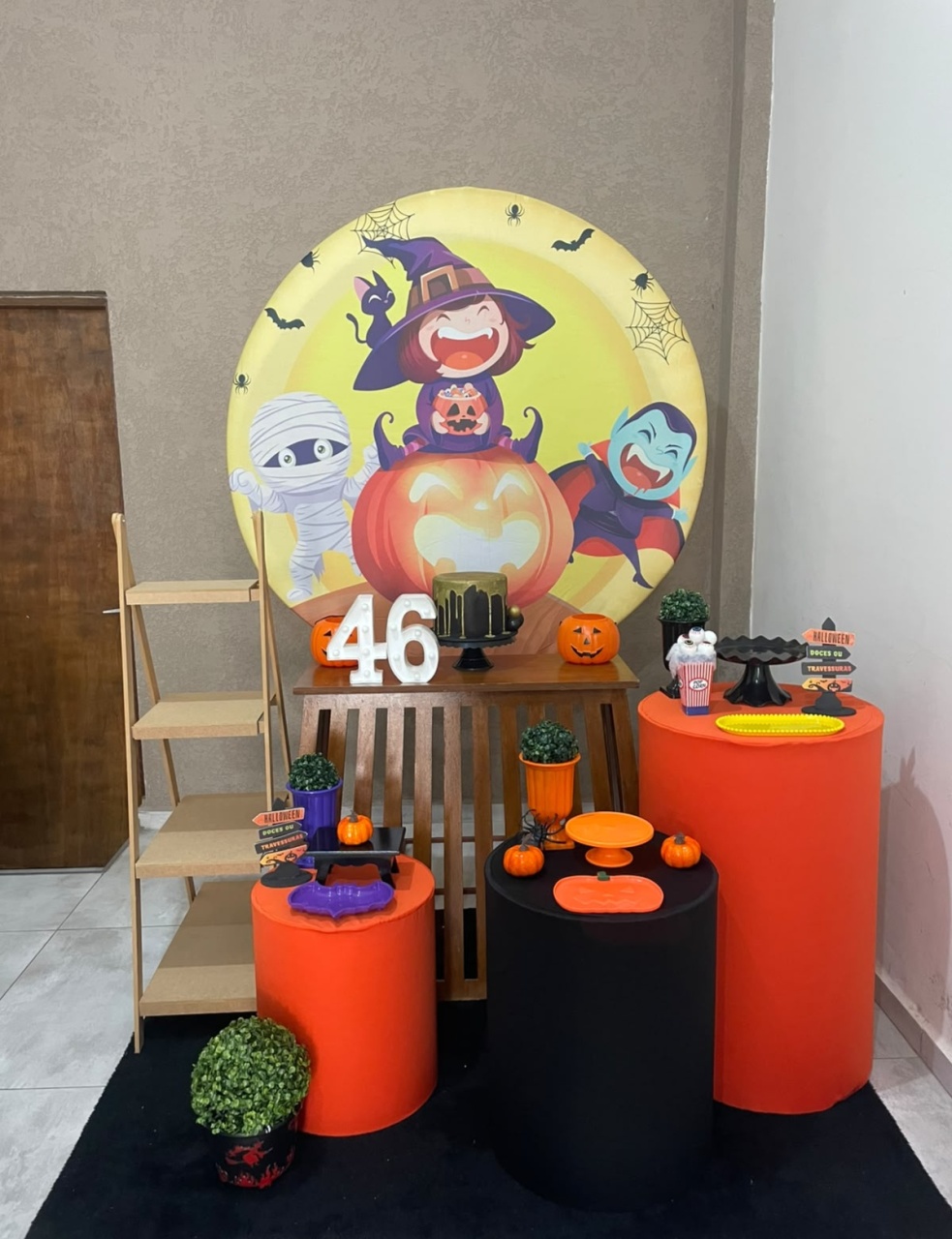 Kit Pm Grande Halloween Baby - Jujuba Festa e Cia 