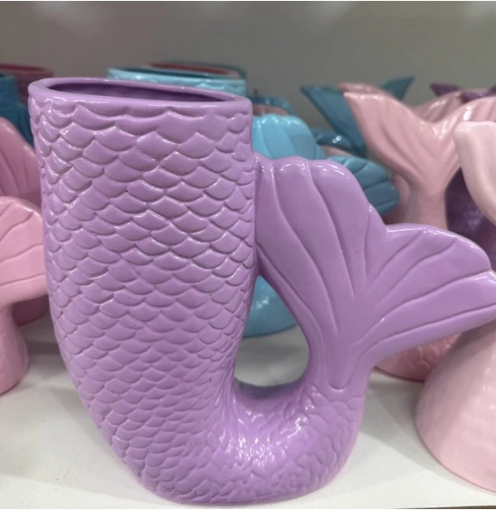 Vaso Calda de Sereia - Jujuba Festa e Cia 