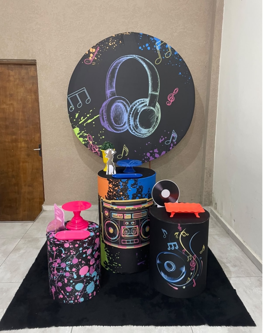 Kit Pm Básico Música - Jujuba Festa e Cia 